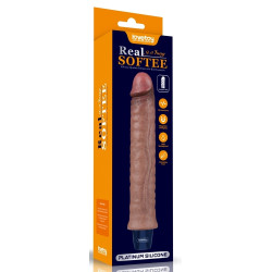 LoveToy Gode vibrant Softee Bizz 20 x 3.7 cm Marron